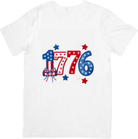 Thumbnail for 1776 Stars And Stripes T-Shirt | Patriotic Fourth Of July Americana Graphic Tee | Independence Day Gift