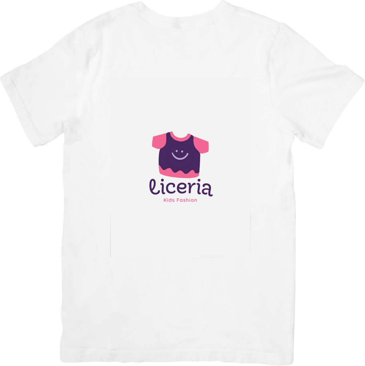 Liceria Kids Fashion Logo T-Shirt | Cute Minimalist Brand Graphic Tee