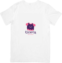 Thumbnail for Liceria Kids Fashion Logo T-Shirt | Cute Minimalist Brand Graphic Tee